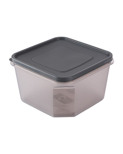 Sukhson India Boxxy Storage Container with Lid Set of 5 pcs in 5 diffrent Sizes – Grey