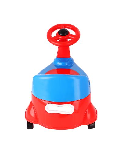 Sukhson India Rock & Roll Car Designed Baby Potty – Red, Baby Potty Training Seat, Use for Baby, Plastic