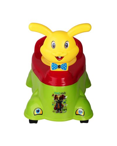 Sukhson India Rock & Roll Rabbit Designed Baby Potty – Green, Baby Potty Training Seat, Use for Baby, Plastic