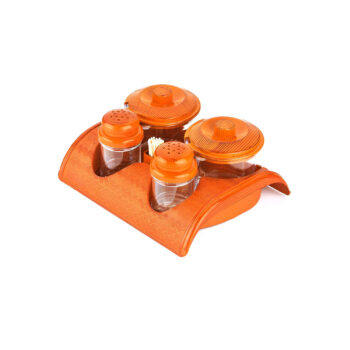 Sukhson India Salt & Pepper Set Glass (1 Piece) - Enjoy Set