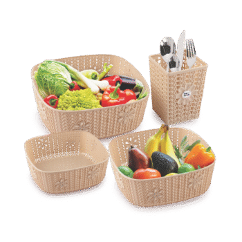USA 4pc Set Basket